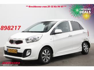 damaged passenger cars Kia Picanto 1.0 CVVT Plus Pack Leder Clima 35.921 km! 2015/2