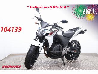 krockskadad bil motor Honda  CB500F C-ABS Arrow Heizgriffe 2014/6