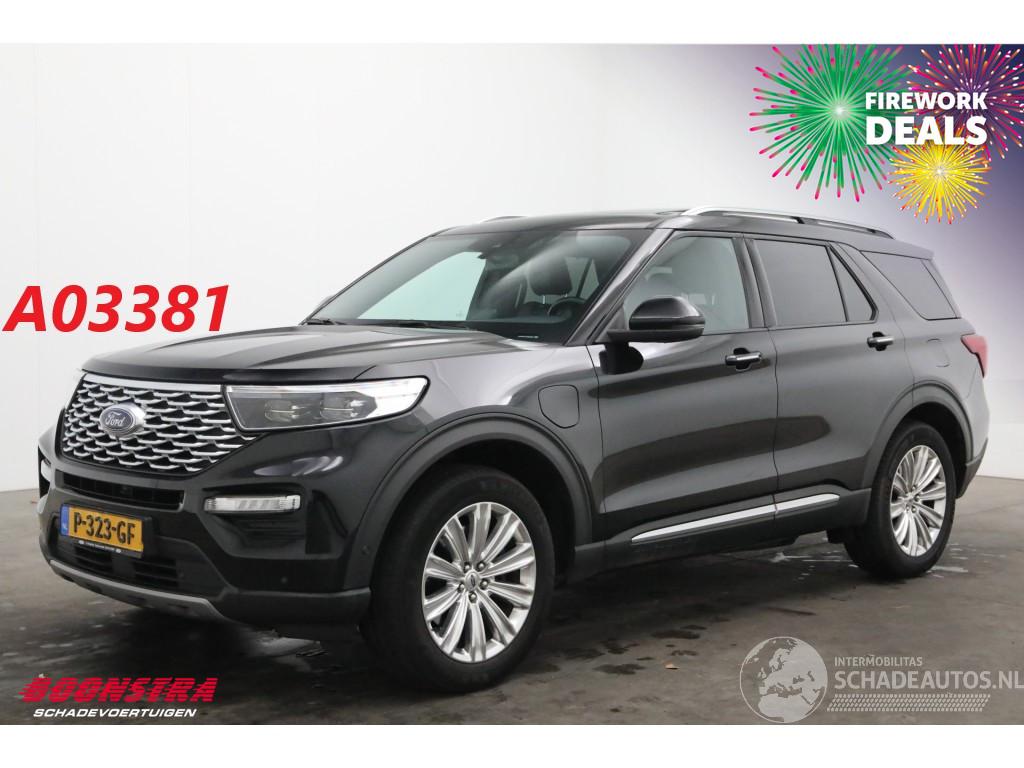 Ford Explorer 3.0 V6 EcoBoost PHEV Platinum Pano LED ACC B&O Massage Memory 360°