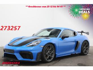 Coche accidentado Porsche 718 Cayman GT4 RS 4.0 Weissach Lift Carbon Sport Chrono 2024/8