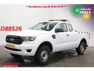 Vaurioauto  commercial vehicles Ford Ranger 2.0 EcoBlue XL Super Cab 4WD Airco Cruise AHK 130.122 km! 2019/9