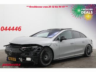 Coche accidentado Mercedes EQE AMG 53 4MATIC+ 90 kWh Pano 360° HUD AR Burmester 830 km!! 2025/6