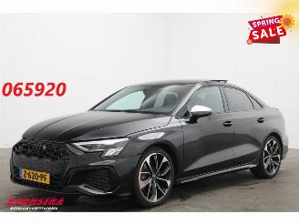 damaged passenger cars Audi S3 Limousine 2.0 TFSI quattro Pano B&O Camera Nappa ACC SHZ 2020/12