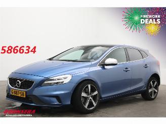 Schadeauto Volvo V-40 1.5 T3 Aut. R-Design LED H/K Leder Navi Clima Cruise Camera SHZ PDC AHK 2019/11