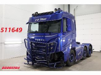 skadebil vrachtwagen Iveco S-way 530 Full Air ACC Leder Showtruck 67.003 km! 2024/7
