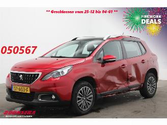 uszkodzony samochody osobowe Peugeot 2008 1.2 PureTech Active Pano Navi Airco Cruise PDC 77.152 km! 2018/5