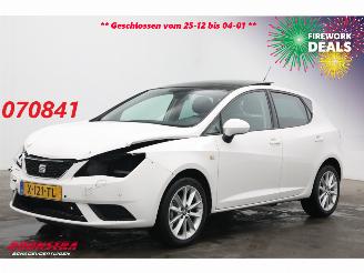 krockskadad bil auto Seat Ibiza 1.2 TSI Style Pano Navi Clima Cruise SHZ PDC 2017/2