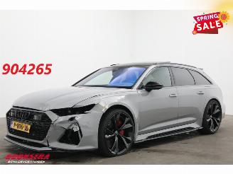 Coche accidentado Audi Rs6 Avant 4.0 TFSI Quattro Urban Ceramic 305 km/h Pano ACC Memory Eventuri Intake 2021/1