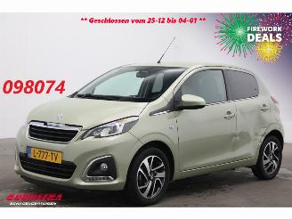 damaged passenger cars Peugeot 108 1.0 e-VTi Allure Bluetooth Clima Cruise Camera 2021/7