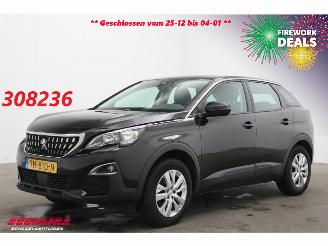 krockskadad bil auto Peugeot 3008 1.5 BlueHDi Blue Lease Executive Leder Navi Clima Cruise PDC AHK 2018/9