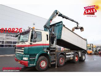 Vaurioauto  passenger cars GINAF  4241 S 8X4 Kipper HMF 1643 Z2 Kran Euro 5 2009/3