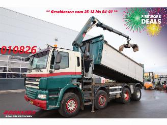 occasion trucks GINAF  4241 S 8X4 Kipper HMF 1643 Z2 Kran Euro 5 2009/3