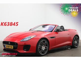 damaged passenger cars Jaguar F-type 2.0T Chequered Flag Meridian Memory Leder LED Apple Camera LRHZ SHZ 2019/7