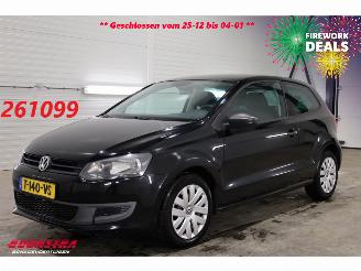 skadebil auto Volkswagen Polo 1.2 Easyline Airco Cruise SHZ 2010/5