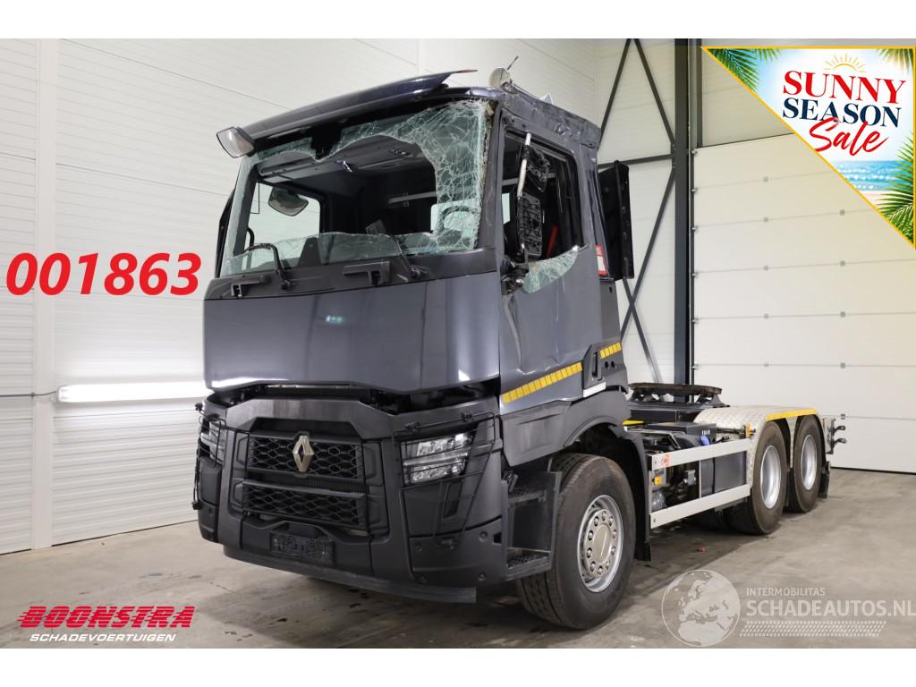 Renault 480 ACC 2X PTO Hydrauliek AJK Kip / Schiebe 6X4 144.786 km!