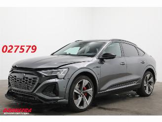 Schadeauto Audi Q8 55 Quattro S-line 115 kWh Pano Matrix B&O Memory 360° AHK 2023/10