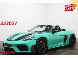 škoda osobní automobily Porsche 718 Spyder RS Weissach PCCB Chrono Lift PTS 227 Lightergreen 2024/3