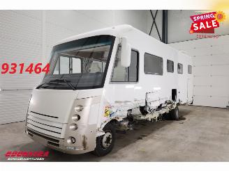 skadebil camper Niesmann+Bischoff  Flair 800 ILW 70C20 Aut. Lucht Leder Dakairco Solar TV Hefbed 2014/7