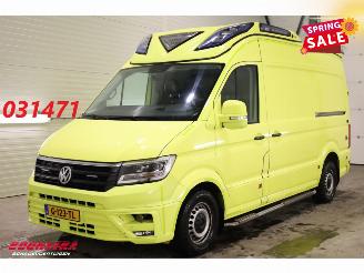 Gebrauchtwagen Van Volkswagen Crafter 2.0 TDI 175 PK DSG Ambulance RTW 2X Schuifdeur Leder Lucht 360° Camera 2019/12