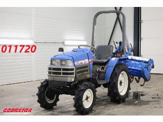 skadebil machine Iseki  TM15 11 KW Minitraktor + Frees 419 Uur 2002