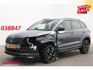 krockskadad bil auto Skoda Karoq 1.5 TSI Aut. ACT Sportline Business Virtual ACC Camera LRHZ SHZ 2022/3