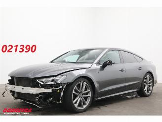 skadebil auto Audi S7 3.0 TDI 345 PK Quattro LED ACC Leder Memory Camera SHZ 39.768 km! 2024/7