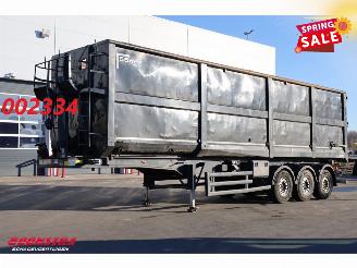 dañado remolque camión Stas  S300CX Kipper 3-Asser 55m3 2019/1