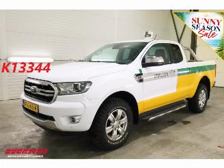 skadebil auto Ford Ranger 2.0 EcoBlue Limited Super Cab Leder ACC Navi Clima Camera SHZ AHK 2020/11