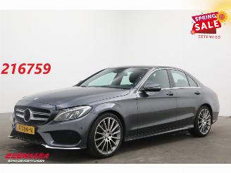 damaged passenger cars Mercedes C-klasse 220 CDI 7G-Tronic AMG LED Leder Burmester Camera SHZ 2015/6