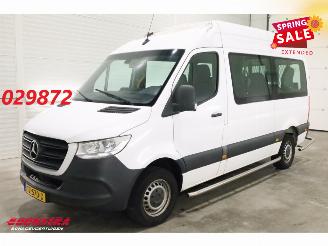 krockskadad bil bedrijf Mercedes Sprinter 314 CDI 7G-Tronic Behindertengerecht 9-pers. Airco Cruise 2018/11