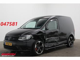 krockskadad bil auto Volkswagen Caddy 2.0 TDI L1H1 BMT Trendline Leder 19" Airco Cruise AHK 2019/1