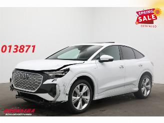 Unfallwagen Audi Q4 55 quattro S Edition 82 kWh Pano LED ACC Memory Camera AHK 2024/9