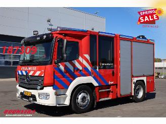 krockskadad bil vrachtwagen Mercedes Atego 1527 Ziegler Komplett Feuerwehr 16.684 km! Euro 6 2018/11