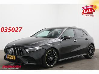Vaurioauto  passenger cars Mercedes A-klasse 180 d Launch Edition 7G-Tronic AMG Pano LED Memory Camera SHZ 2018/11