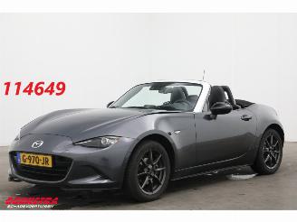 skadebil auto Mazda MX-5 1.5 SkyActiv-G 131 GT-M Leder Navi Clima Cruise SHZ PDC 2016/6