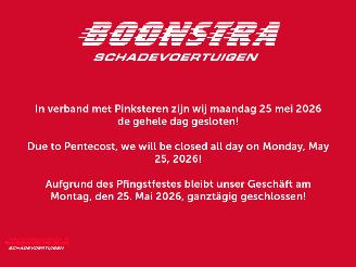 krockskadad bil auto Porsche Taycan Tweede Pinksterdag gesloten 2025/5