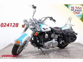 dañado motos Harley-Davidson  FLSTC Heritage Softail Classic ABS Vance Hines 2016/7