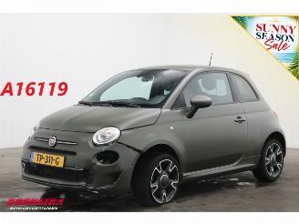 Damaged car Fiat 500 0.9 TwinAir Turbo Sport 500S Aut. Leder Navi Clima Cruise PDC 2018/9