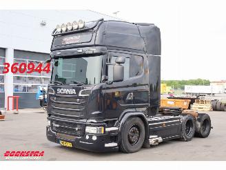 škoda nákladních automobilů Scania R R580 V8 Full Air Standairco Leder 6X2 Euro 6 2014/7