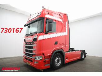skadebil vrachtwagen Scania S Full Air ACC Standairco Retarder Hydrauliek Leder 2024/1