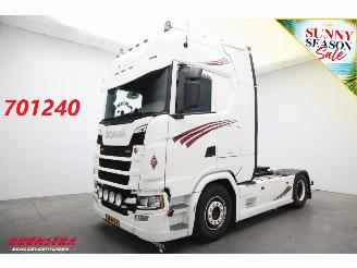 krockskadad bil vrachtwagen Scania S S460 Full Air Standairco Leder Hydrauliek PTO 2023/6