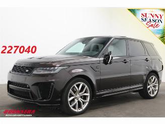 Coche accidentado Land Rover Range Rover sport SVR 5.0 V8 Pano LED Memory Meridian Camera 2022/10