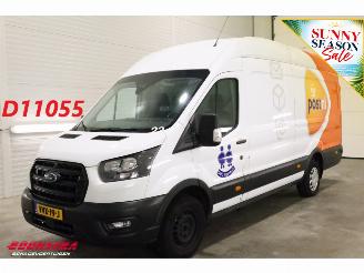 krockskadad bil bedrijf Ford Transit 350 2.0 TDCI L4-H3 Motorschaden RWD Navi Clima Cruise Camera PDC 2023/6