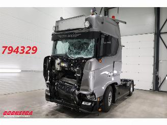skadebil vrachtwagen Scania S 590 Full Air Alcoa Standairco Retarder ACC 22.637 km! 2025/10