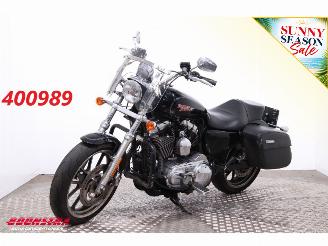 dañado motos Harley-Davidson Sportster XL 1200 T SuperLow 5HD! ABS Vance Hines Orig. NL! 2016/9
