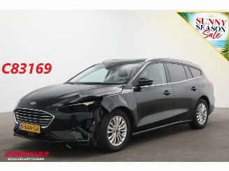 skadebil auto Ford Focus 1.0 EcoBoost Hybrid Titanium X Business Cruise Navi SHZ Camera PDC AHK 2021/10