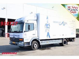 bruktbiler vrachtwagen Mercedes Atego 818 Manual Airco LBW Bak-Klep Dhollandia 2004/7