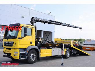 dañado camiones MAN TGM 15.290 Falkom FAS 5000 Fassi F170AT 2X Winde Aufbau/Kran 2020!! 2018/7