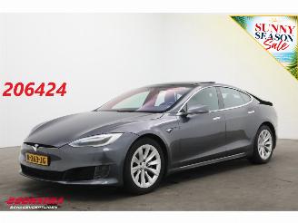 skadebil auto Tesla Model S 75 Base Pano ACC Navi Clima Memory Leder Camera PDC 2017/9