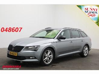 škoda osobní automobily Skoda Superb Combi 1.5 TSI DSG ACT Sportline Canton SHZ Navi Apple/Android Camera PDC AHK 2019/5